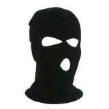 그리드 니트 복면 바라클라바(블랙)/ 방한 안면마스크