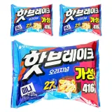 오리온 핫브레이크 미니 오리지날 416g x 3개