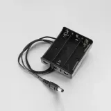 Coms 배터리 홀더 케이스 18650 3구 DC 55(M) 60cm