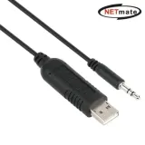 넷메이트 USB2 0 to 5V 오디오 플러그 컨버터 1 8m