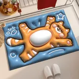 순간흡수 규조토 착시 발매트 3D 입체 화장실매트