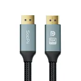 Soopii VESA 16K DP to DP 2.1 케이블 DP80 3m