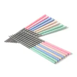더테이블 파스텔 젓가락 8인세트(19cm) 컬러젓가락