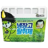 냄새흡착제 식품보관용 녹차타입 탈취제 200g