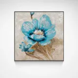 인테리어 입체 플라워 캔버스 그림액자(80cm*80cm)