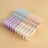 파스텔 빨래집게 20P 세트 가정용 실내용 플라스틱