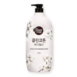 바디워시대용량 샤워메이트바디워시 클린코튼 클렌저 샤워젤 클렌져 샤워 1200g 등드름