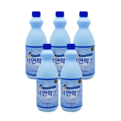 서연락스(1L)-5개 살균 표백제 배수관 화장실청소 곰팡이 섬유얼룩제거