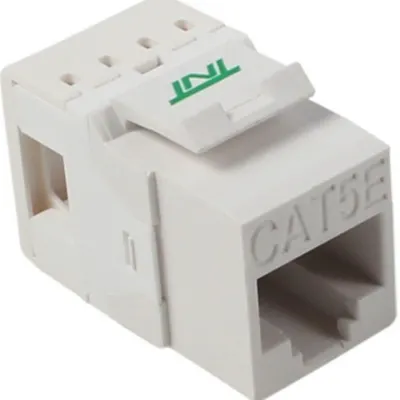 CAT.5E 키스톤잭180도 랜선UTP 이더넷케이블 LANCAT6 케이블플러그 잭플러그