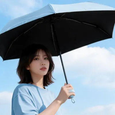 캡슐우산 암막 양우산 접이식 자외선차단 여름 외출 여행 휴가 휴양지