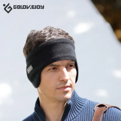 GOLOV.EJOY 남성용 방한 이어밴드 겨울 아웃도어 스포츠 귀마개