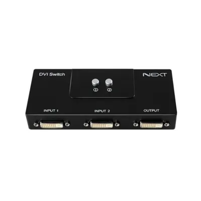 루미나D DVI 선택기 2포트 모니터 컴퓨터 노트북 연결용 전자기기