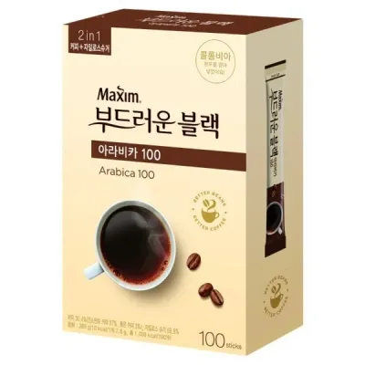 맥심 아라비카 부드러운 블랙 100T