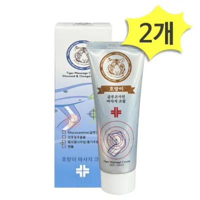 호랑이크림 글루코사민 마사지크림 100ml x 2개