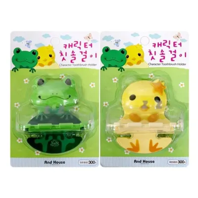 칫솔걸이 칫솔 거치대 욕실 선반 정리 후크 랜덤