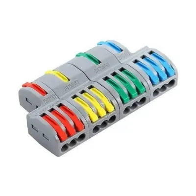 10개입 FD412 컨넥터 차즈라 전선커넥터 배분 원터치 12선 4 확장용커넥터 전선연결 케이블커넥터