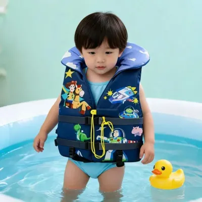 토이스토리 어린이 구명조끼 아동 수영복 보조기구 물놀이 안전장비 워터파크 휴가