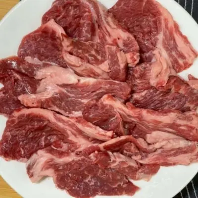 미국산 소고기 살치살 200g 4팩 캠핑소고기 업소용소고기