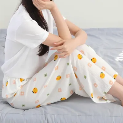 여름 포포 시원한 지지미 10종 파자마 팬츠 통바지/조거/5부 반바지