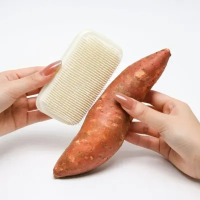 고구마 감자 야채 세척솔 브러시 수세미 청소용솔