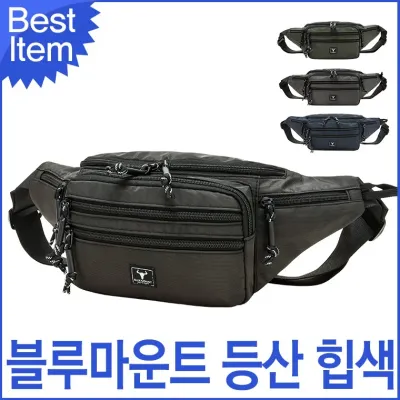 블루캣츠 JY808 블루마운트 등산 생활방수 캐주얼 힙색 허리색