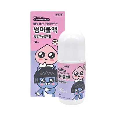 카카오프렌즈 썸머쿨액 어피치 50ml 벌레물린데 바르는