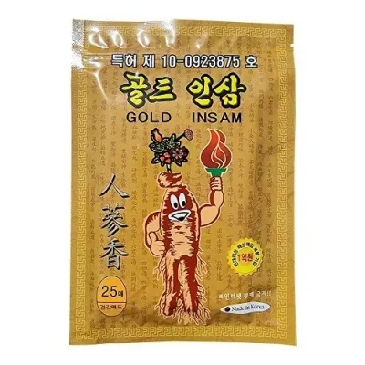 대전탑 - 골드 인삼 패드 25매