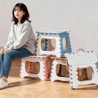 접이식 간이의자 휴대용 스툴 폴딩 보조의자 캠핑 낚시 등산 야외 활동 단체행사용