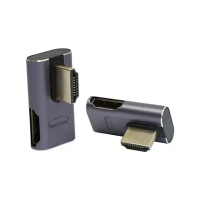hdmi 8k 젠더 hdmi 90도 젠더 알루미늄 상향 ㄱ자 좌측