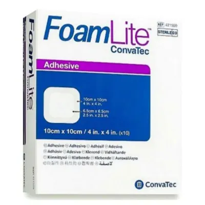 Convatec 아쿠아셀 폼라이트 10X10cm 10매 폼드레싱