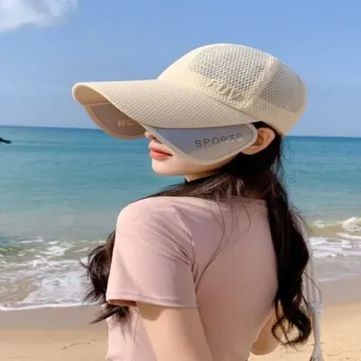 골프모자 메쉬 여성 스포츠 캡모자 자외선차단 야외 활동 썬캡