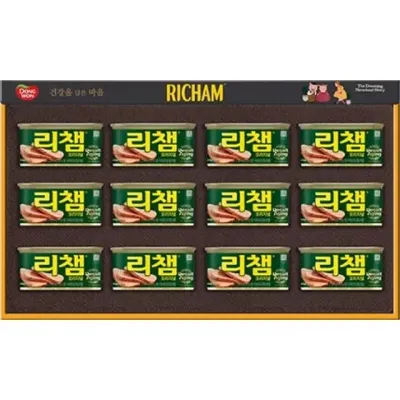 (동원선물세트)리챔 G12호 1세트 + 쇼핑백