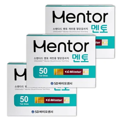 SD 스탠다드 멘토 혈당시험지 150매
