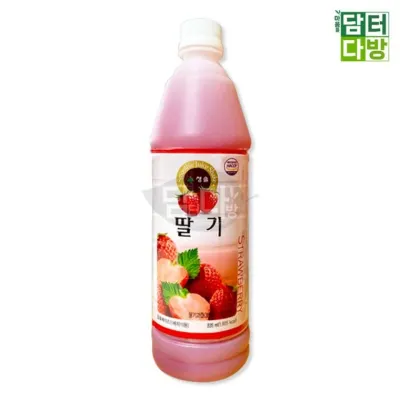 (무배) 청솔 딸기 원액 835ml