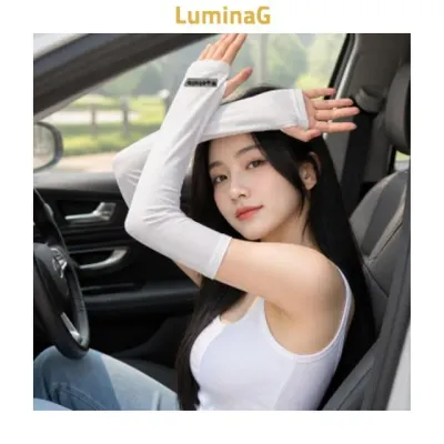 쿨토시 아이스실크 운전 골프 야외 팔 보호용 운동 데일리 착용