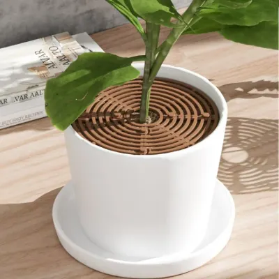 19cm 화분 흙날림 방지 커버 고양이 아기 덮개