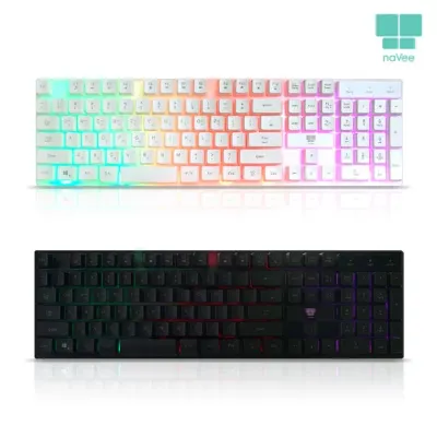 나비 CY143 레인보우 RGB 키보드