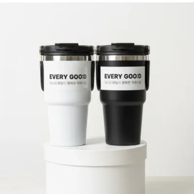 에브리굿 핸디스트로 보온보냉 텀블러 600ml