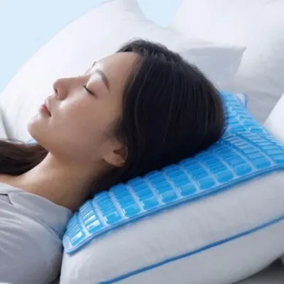 침대 매트리스용 접촉냉감 여름 쿨매트 고정 밴드형 누빔 패드 침구커버 토퍼