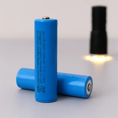라이트셀 18650 배터리 2000mAh 리튬이온 충전지 2p