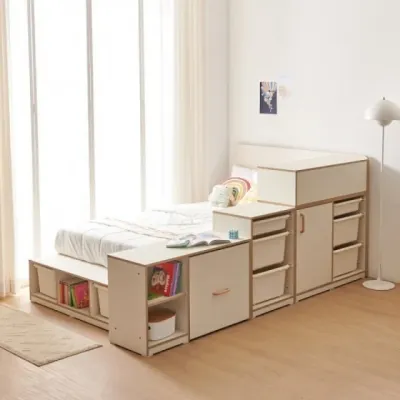 가구산책 모듈 수납장 침대 SET-07 (매트 별매) DN7761