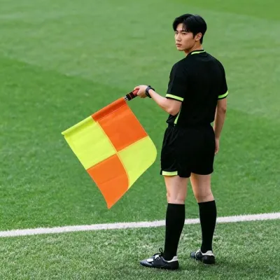 축구 심판기 깃발 부심기 경기 운영 용품 2P