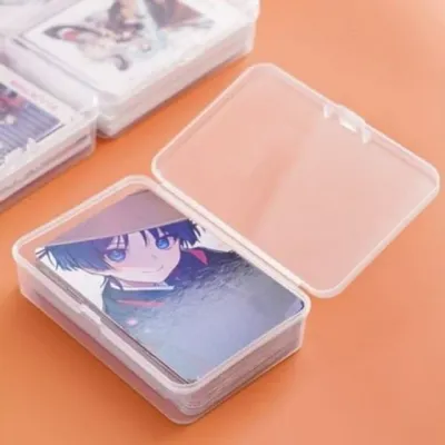 투명 포토카드 케이스 티켓 카드 스티커 보관함 포토카드통 포토카드케이스 포켓포토앨범 스티커보관함