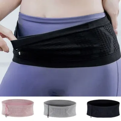 통기성 펀칭 스포츠 허리색 러닝벨트