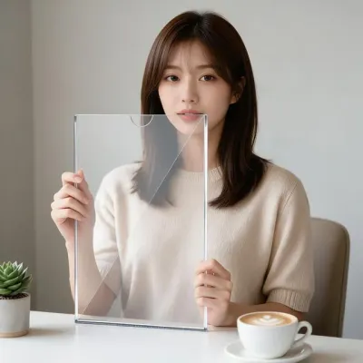 A4 안내판 부착식 벽걸이 포스터 홀더 게시판 사무실 학교 데일리 3P