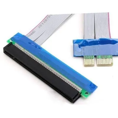 pci 확장 슬롯 케이블 pci 변환 연장 케이블 그래픽카드 라이저 연장선 메인 익스프레스 컴퓨터 연결선