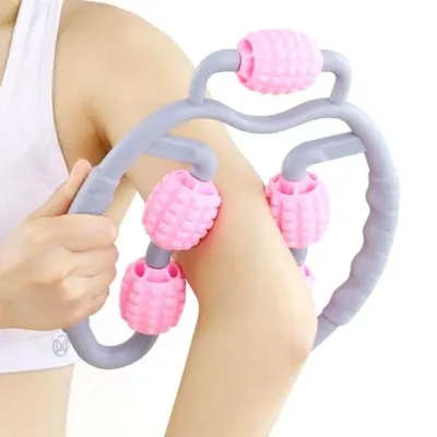 5롤러 안마 스틱 종아리 허벅지 등 목 어깨 마사지봉