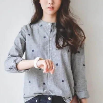남성 셔츠 이파리 남방 남자 캐주얼 데일리룩 린넨