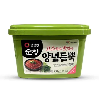 고기전용쌈장 청정원 순창 고소하고 맛있는 양념듬뿍 쌈장 500g 500g쌈장