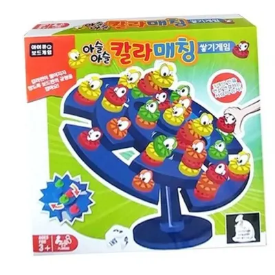 온가족 보드 게임 쌓기 게임 어린이 밸런스 집중력 교육용 두뇌 사고력